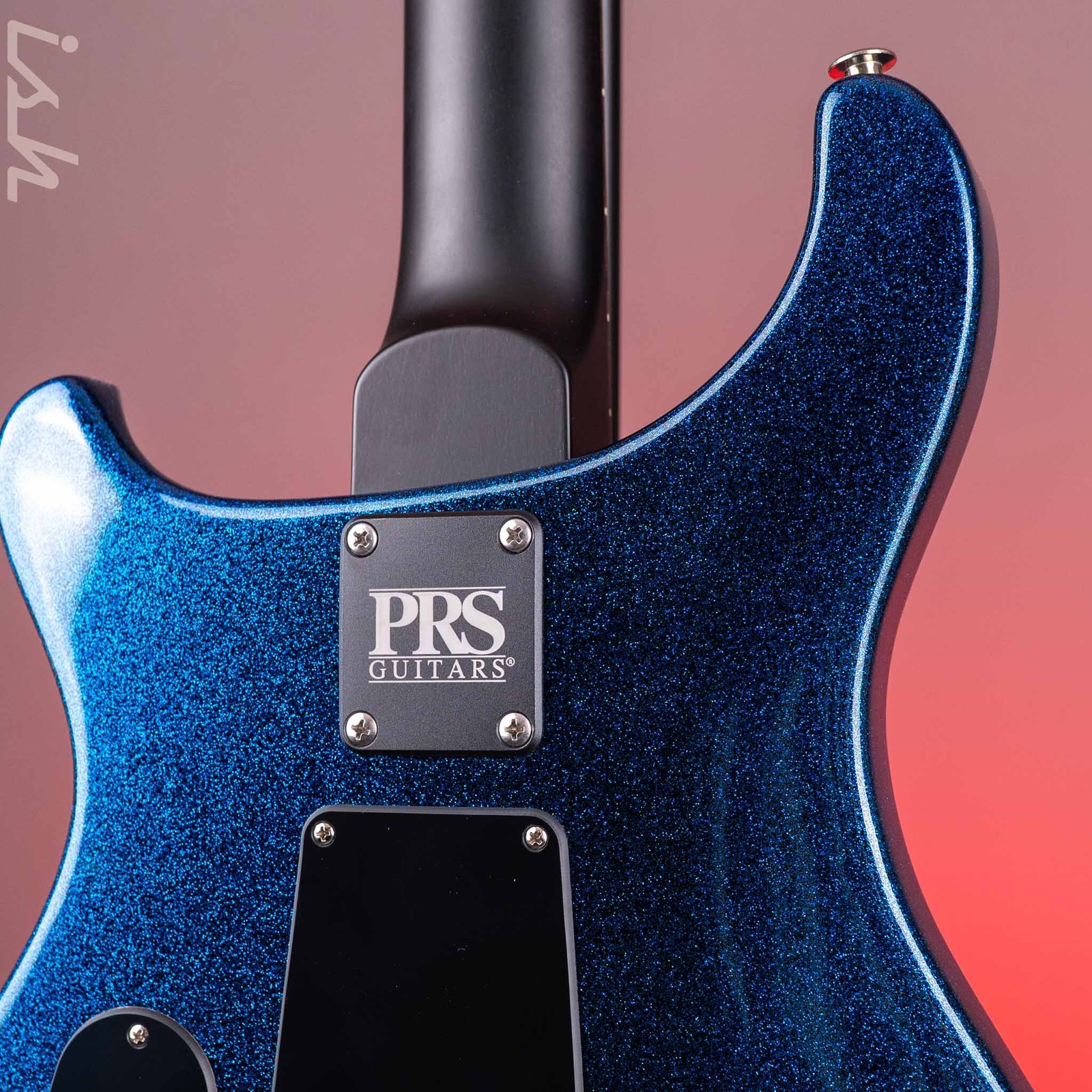PRS CE 24 Special Blue Burst Holoflake Sprayer’s Choice w/ Black Satin Neck