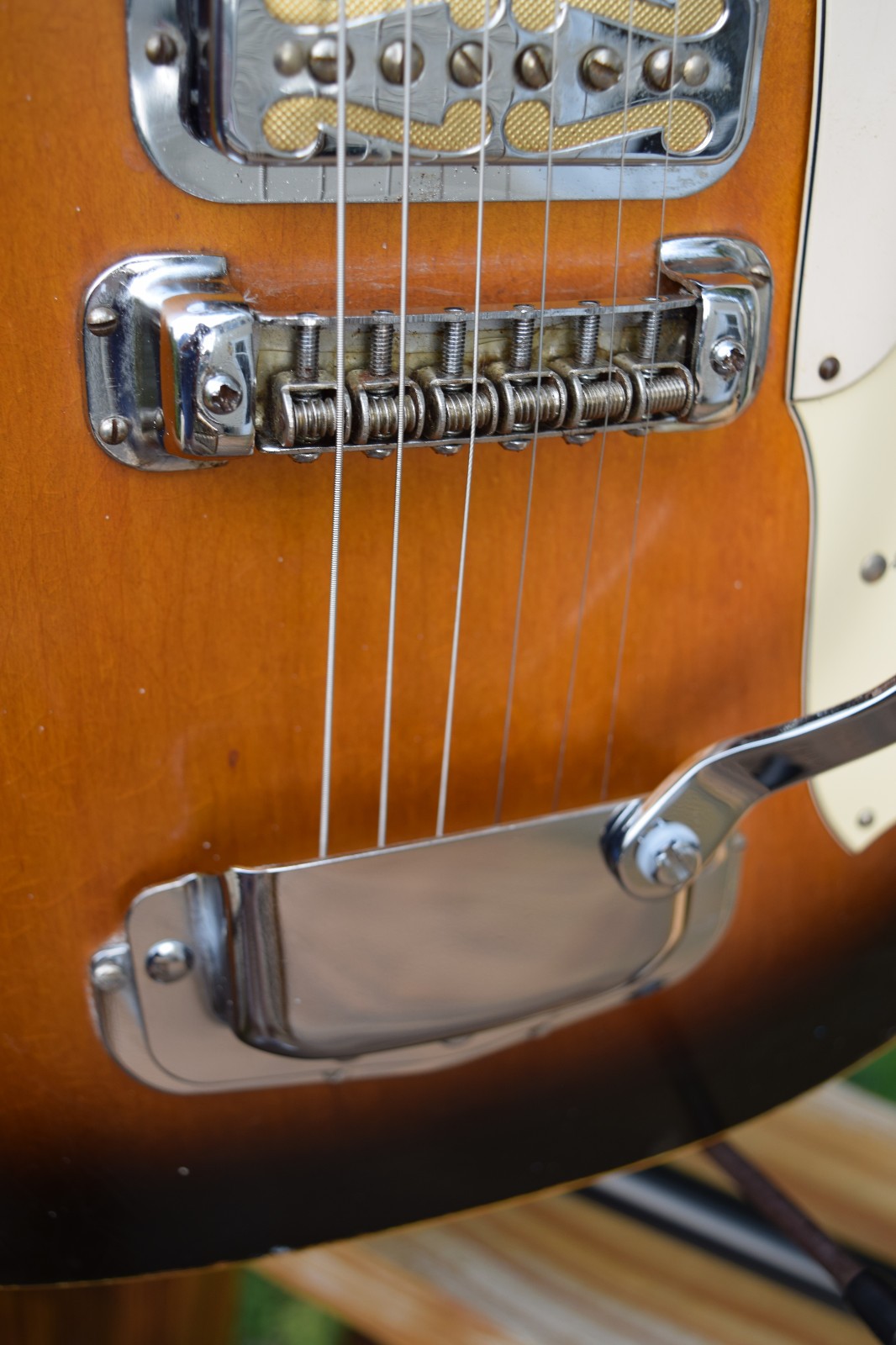 1969 Harmony H82 Rebel Electric Guitar – Very Clean – Made in USA