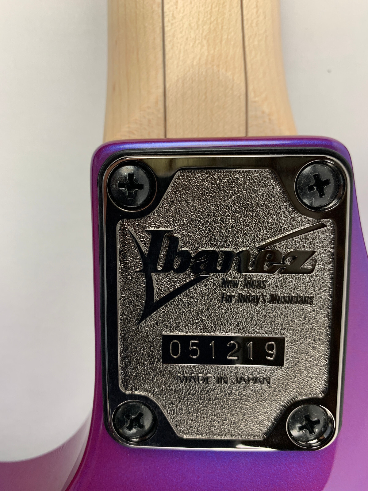 Ibanez RG550 Purple Neon PN Electric Guitar Made in Japan RG 550 Customer Return