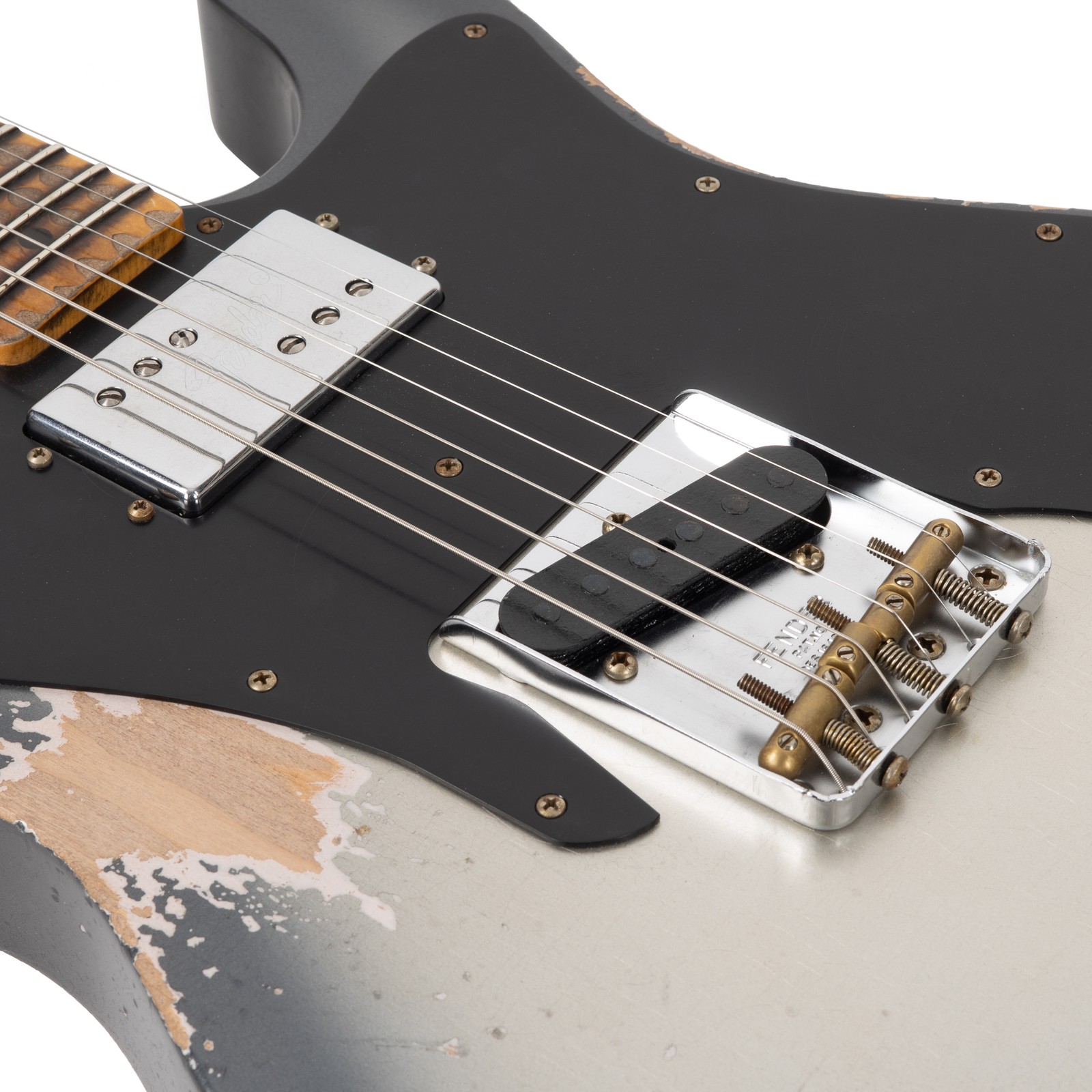 Fender Custom Shop Telecaster Custom Super Heavy Relic – Aged Inca Silver Burst