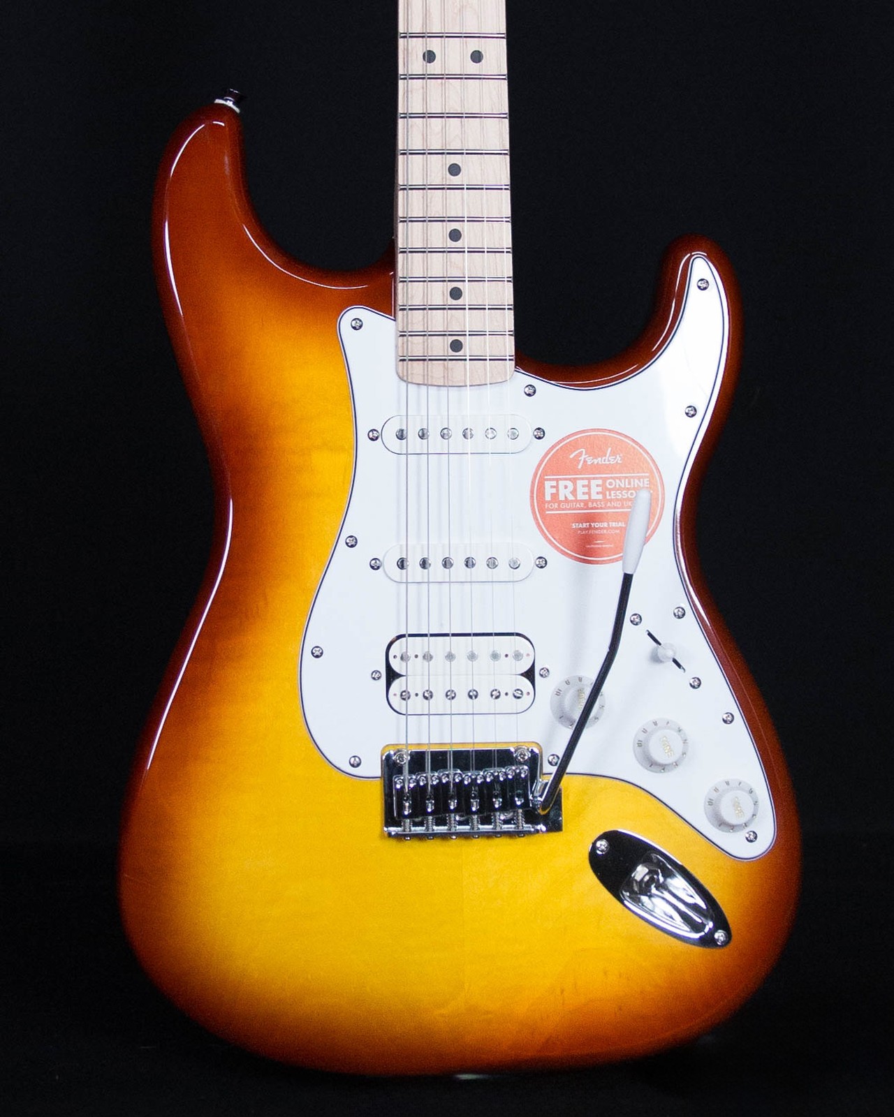 Squier Affinity Series Stratocaster FMT HSS, Sienna Sunburst