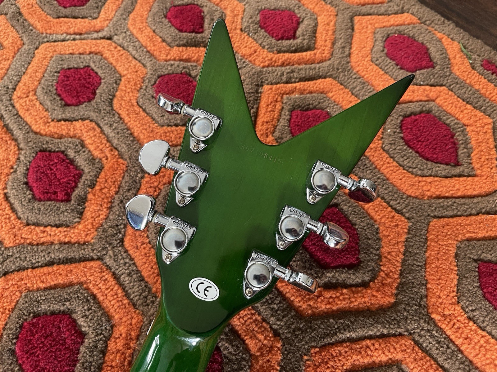 WASHBURN DIMEBAG DARRELL DIME SLIME 333 SIGNED GUITAR VINNIE PAUL DAMAGEPLAN