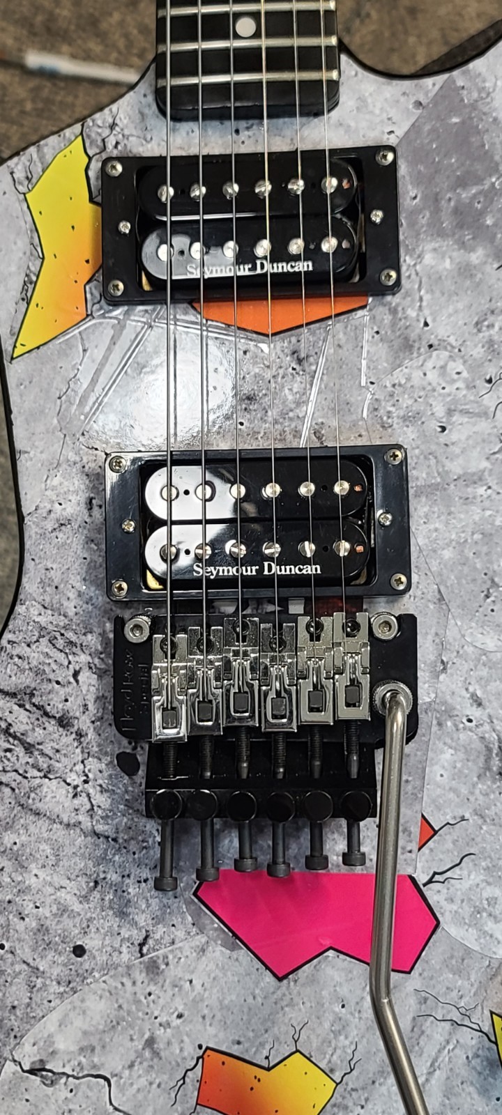 Dean Z Floyd Rose Dime Primal Sledge 25.5 – Floyd Rose Straight Six Tribute