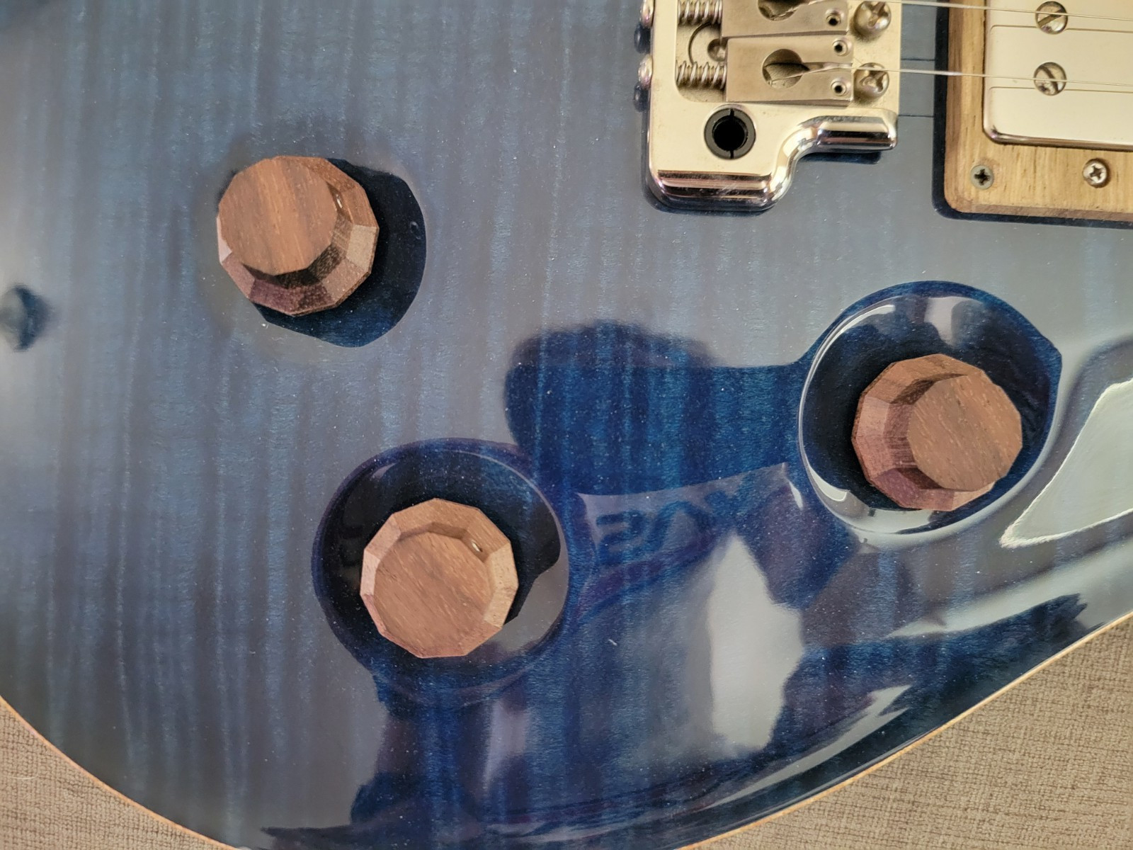 2006 PRS Custom 24 10-Top – Faded Whale Blue – One Piece Top