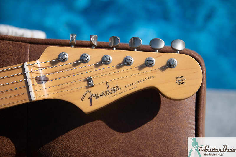 2020 Fender MIJ Hybrid ’50s Stratocaster US Blonde – Pro Set Up w Perfect Frets