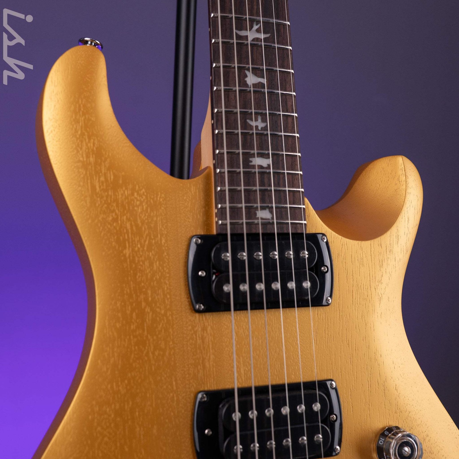 PRS SE CE 24 Standard Stoptail Satin Metallic Gold