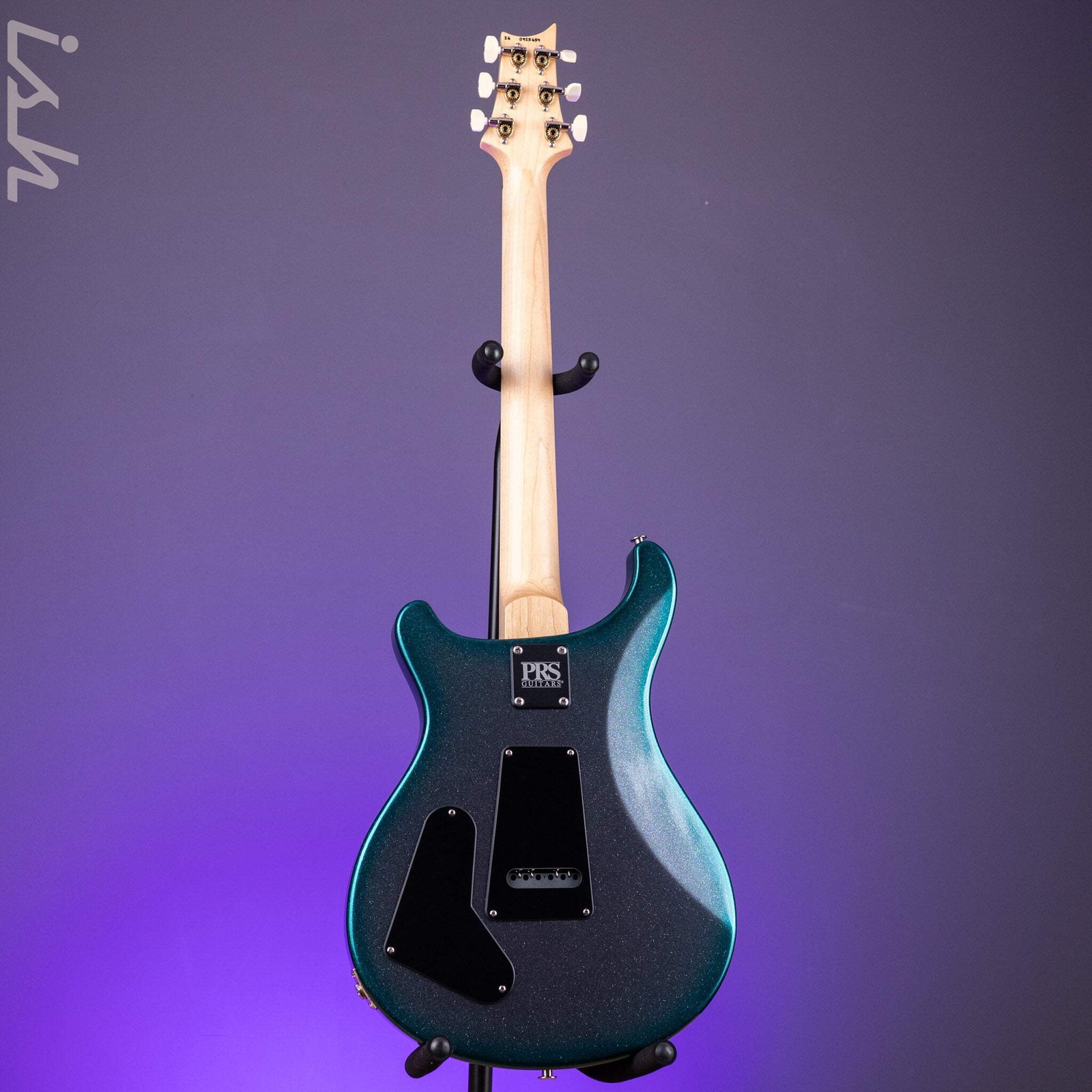 PRS Swamp Ash Special Sprayer’s Choice Silver Holoflake Green Burst