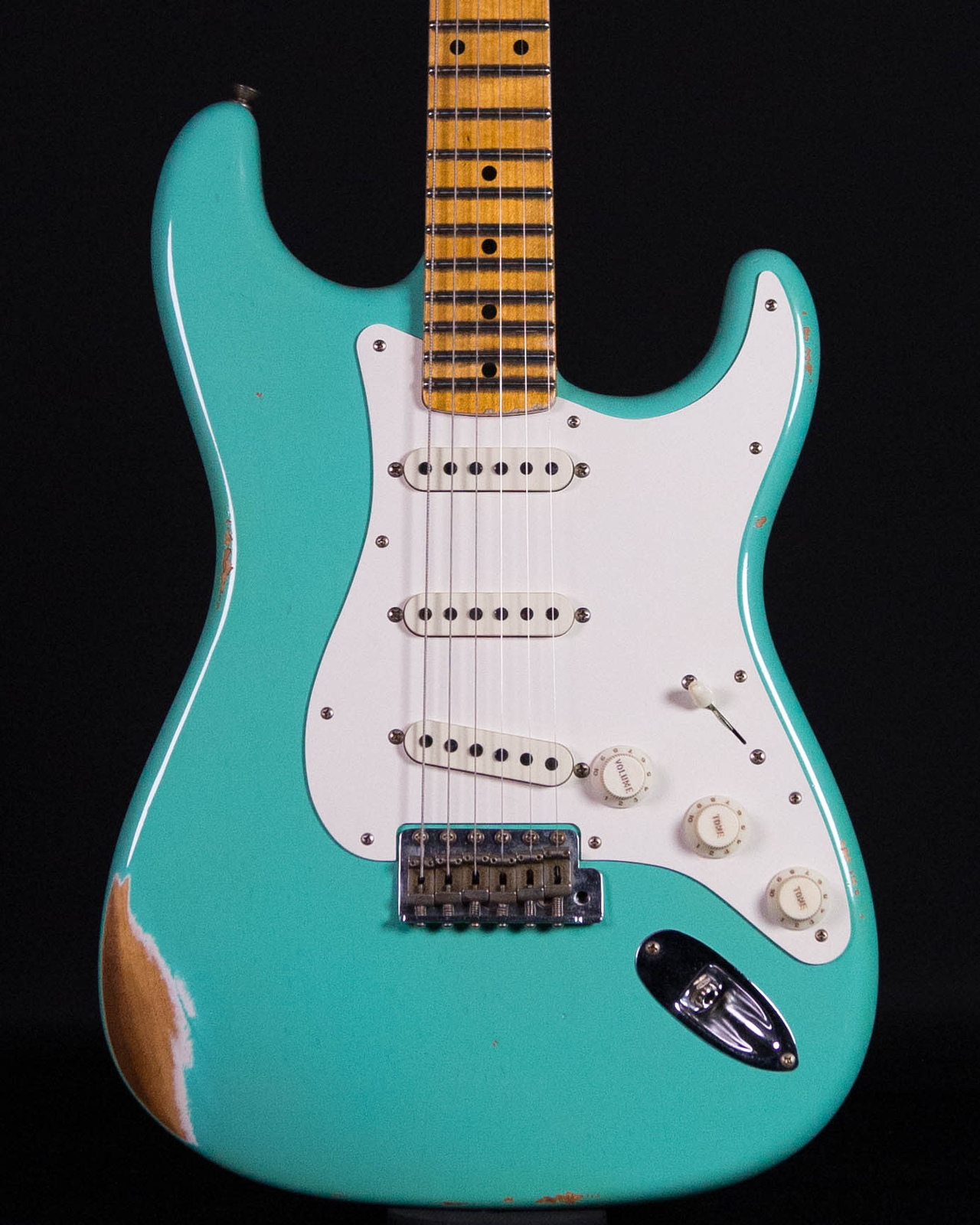 Fender Custom Shop Limited Edition Fat 50’s Strat, Relic, Super Faded Seafoam