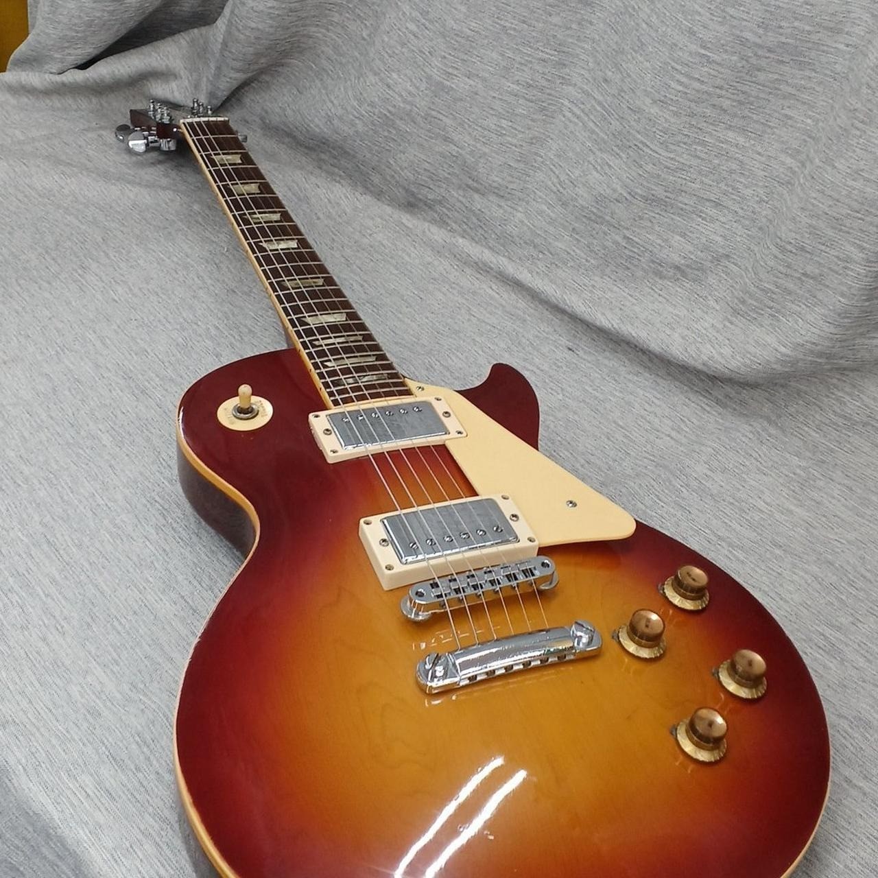 Burny FLG-100 Cherry Sunburst Made in Japan 1975 Vintage LP Type Electric Guitar