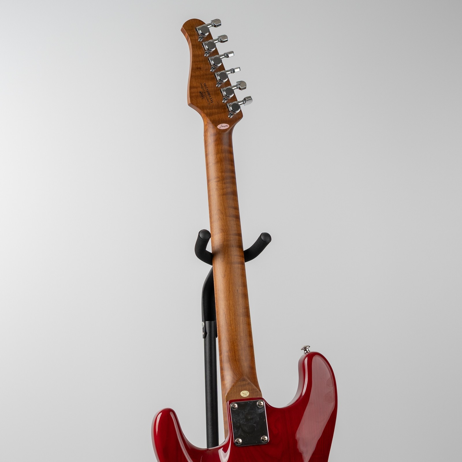 Firefly FFST 2025 – Cherry Sunburst W/ Roasted Flame Maple Neck