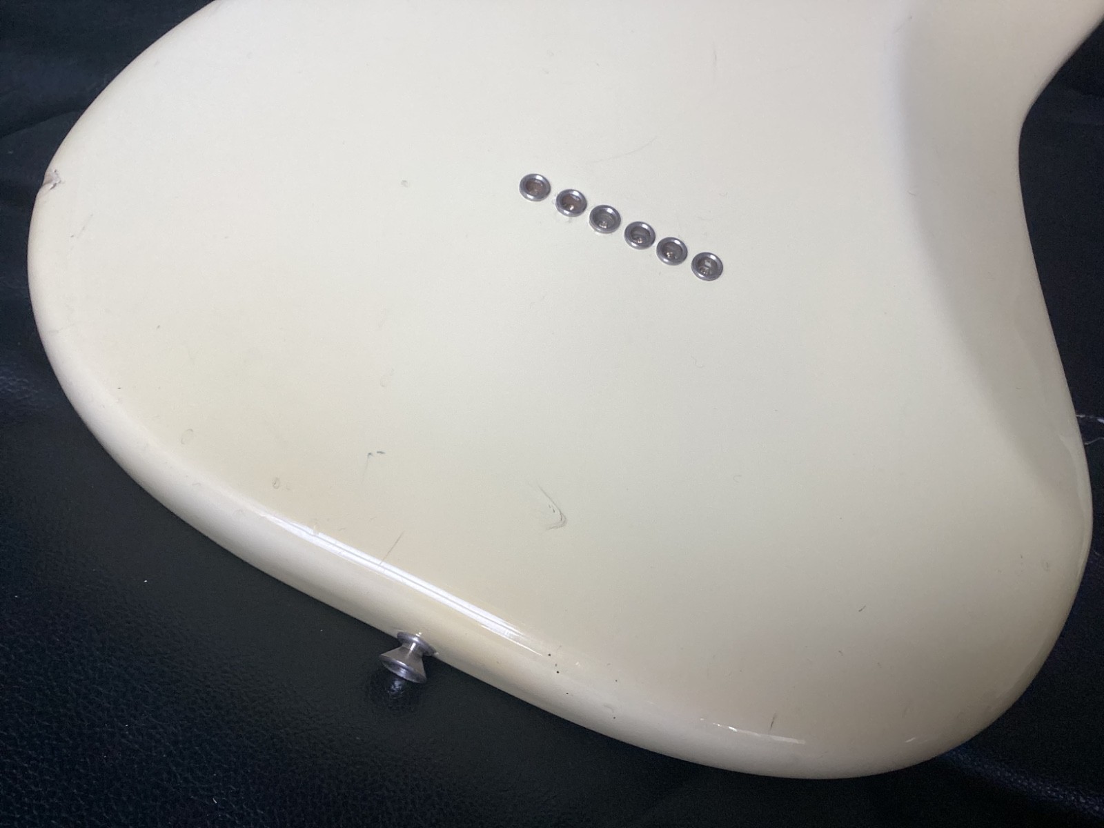 FENDER STRATOCASTER 1974-75 WHITE SUPER CLEAN ALL ORIGINAL EXAMPLE