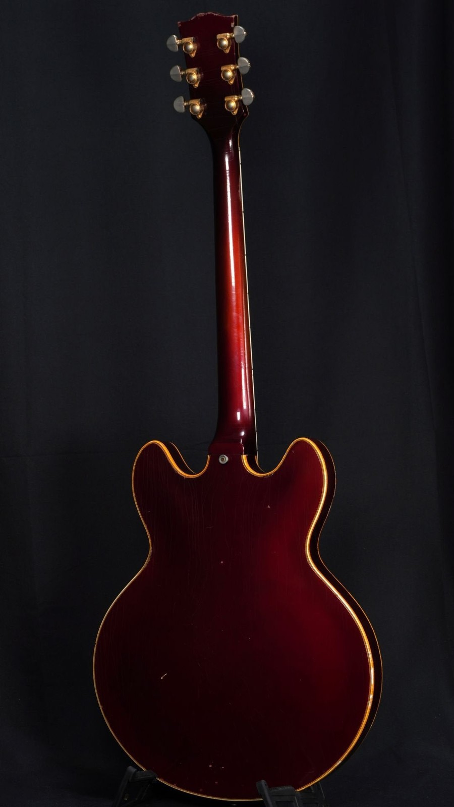 Gibson 1967 ES-355TD-SV w/Maestro Vibrola Sparkling Burgundy [872739]