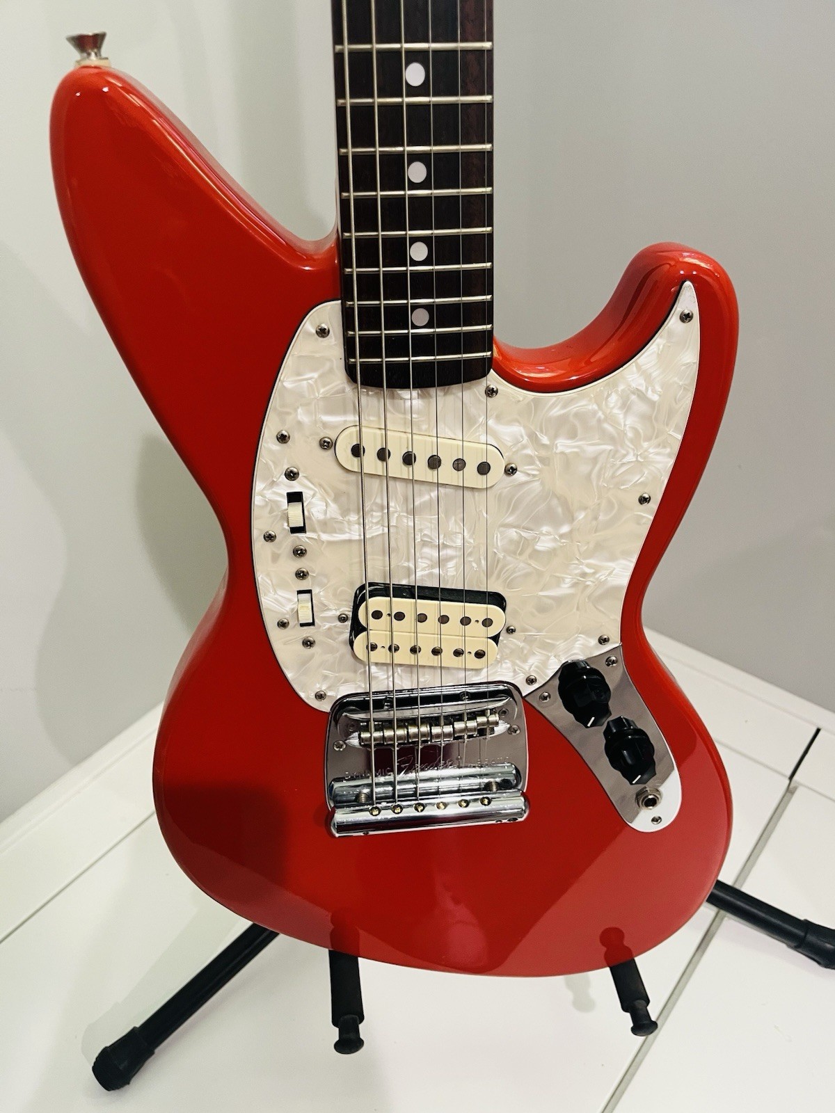 1997 Fender Jag-Stang Kurt Cobain MIJ Vintage Electric Guitar w/ Soft Case