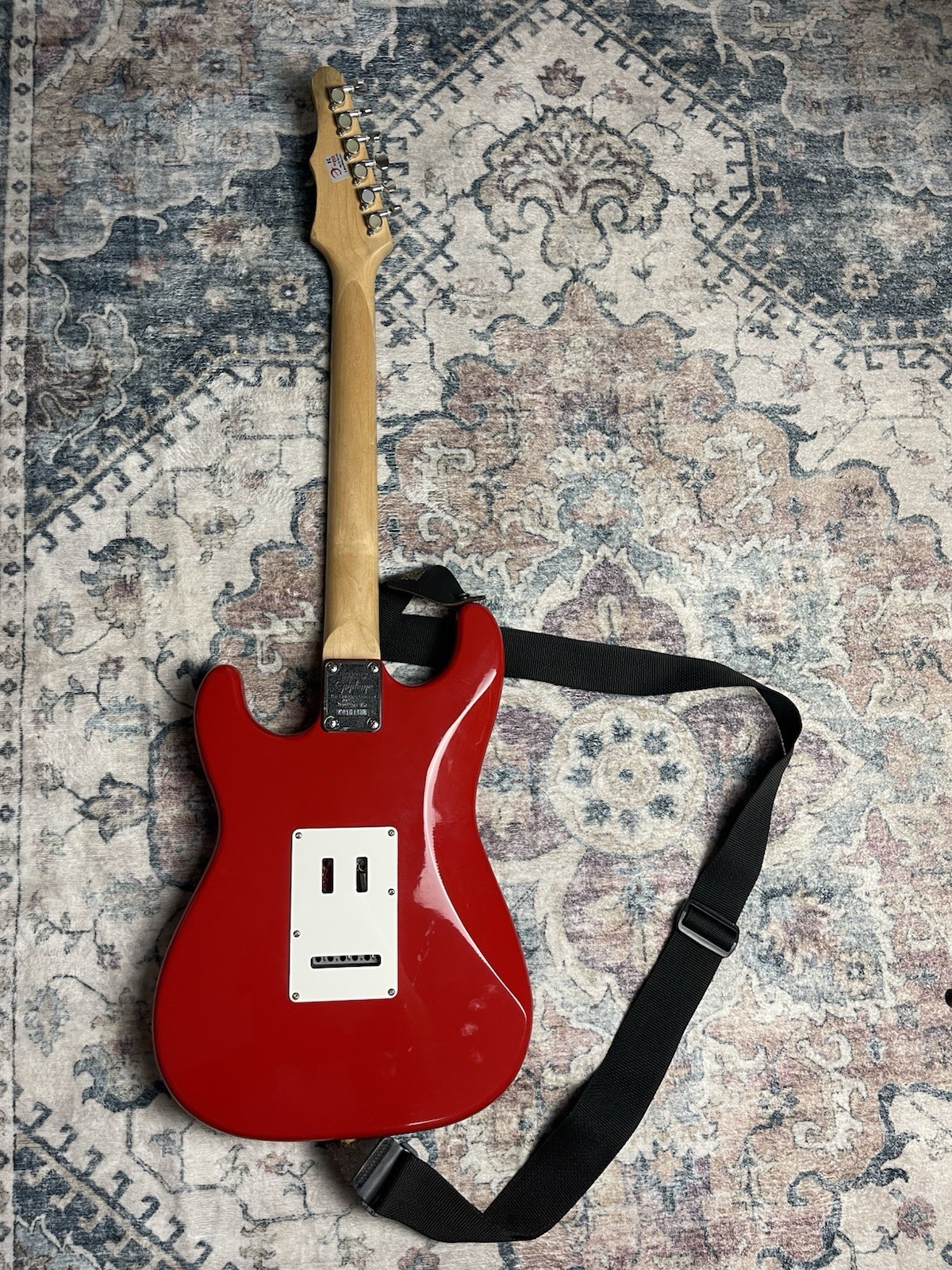 Vintage Epiphone Stratocaster S-series Apple Red White