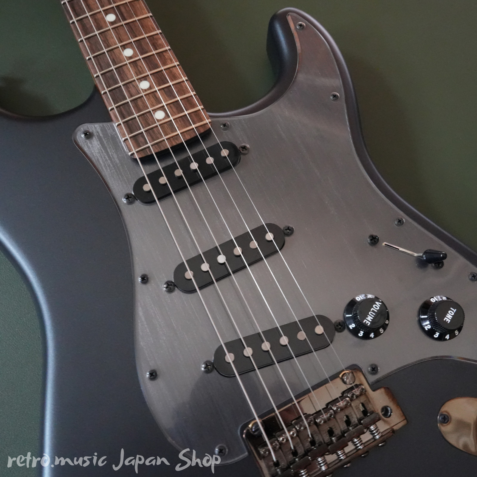 Fender Made in Japan 2026 Hybrid II Stratocaster Rosewood Matte Phantom Black