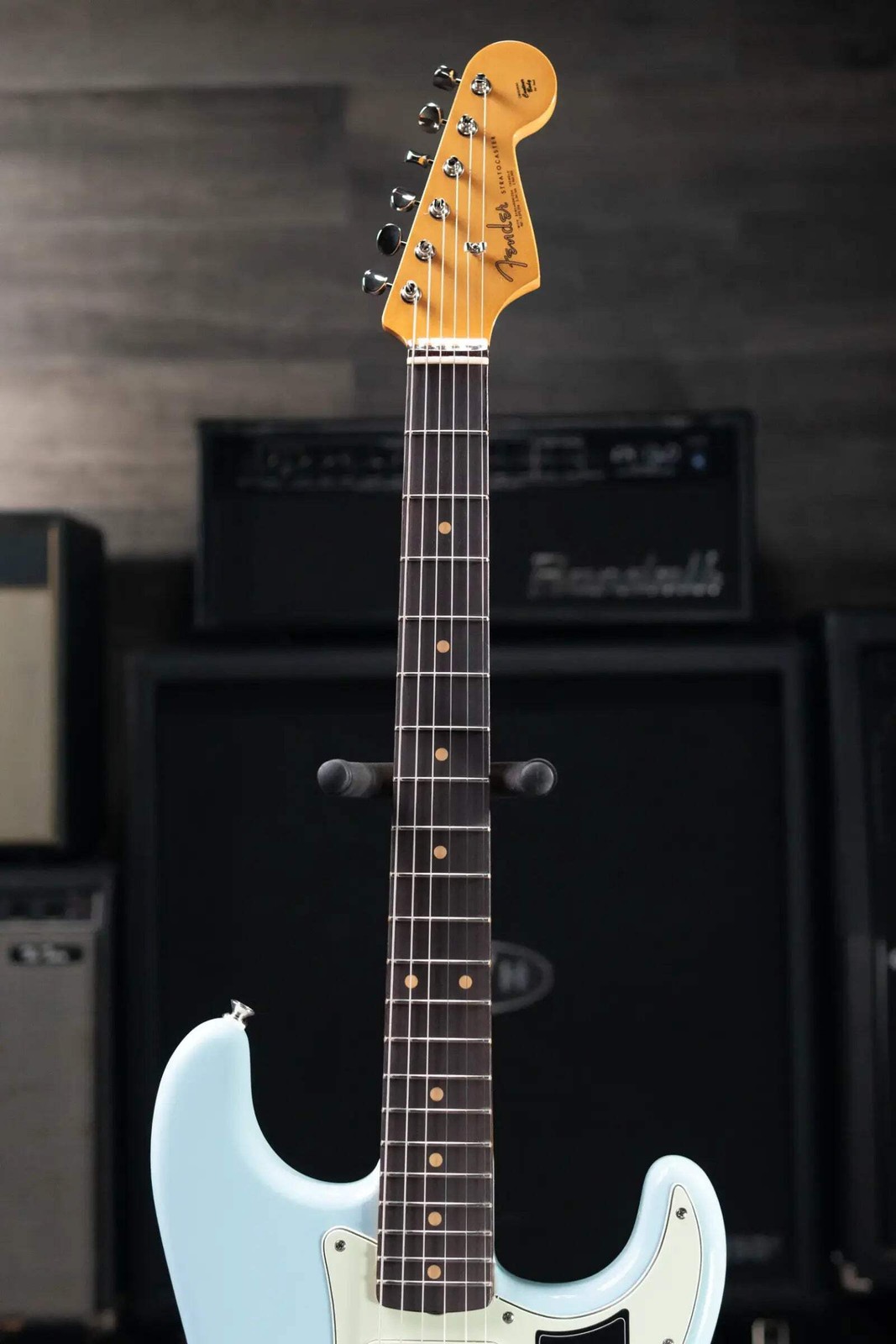Fender Vintera III Early ’60s Stratocaster Electric Guitar – Sonic Blue with Gig