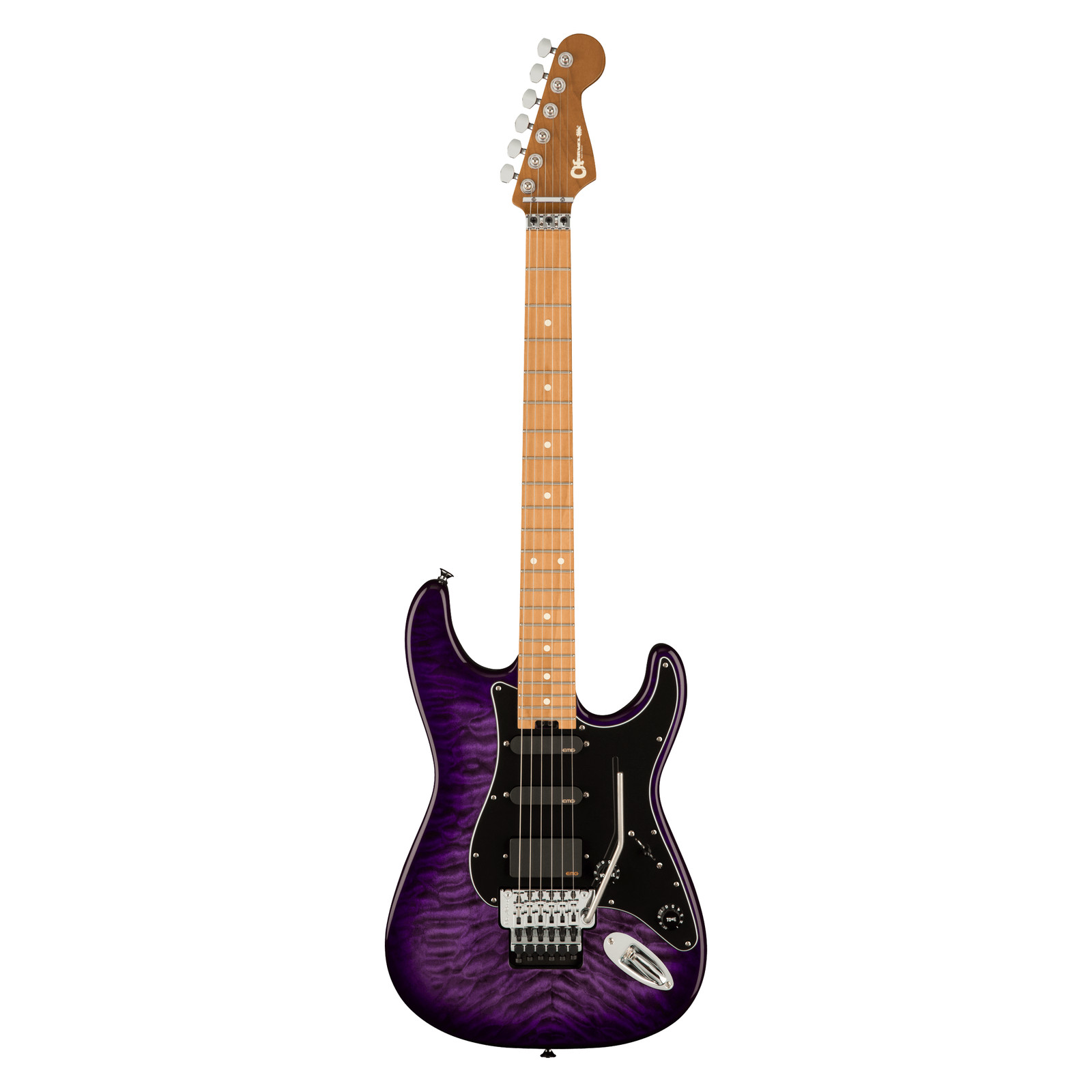 Used Charvel Marco Sfogli Pro-Mod So-Cal Style 1 HSS FR – Trans Purple Burst