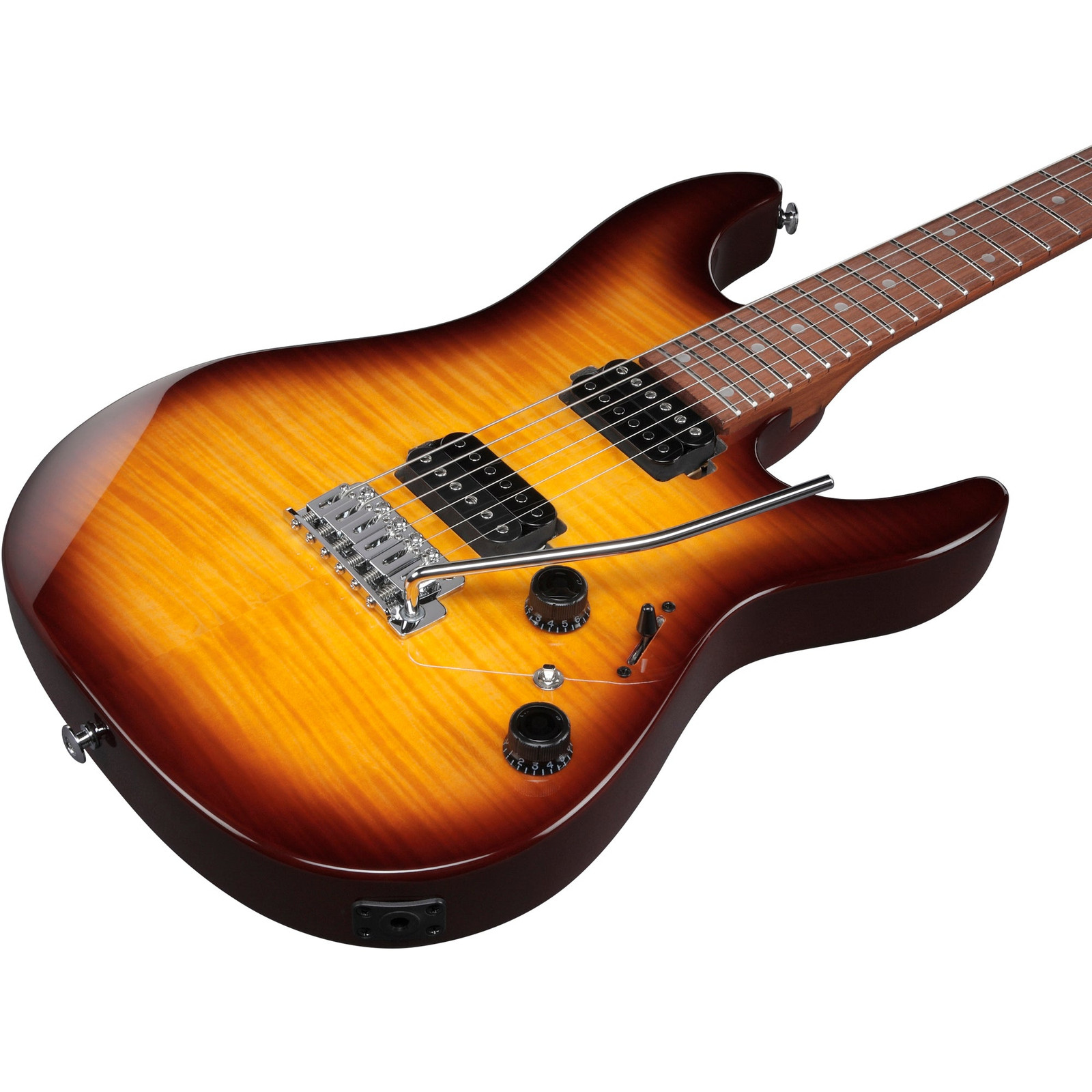 Ibanez AZ24S1F AZ Standard 6-String Electric Guitar – Violin Sunburst