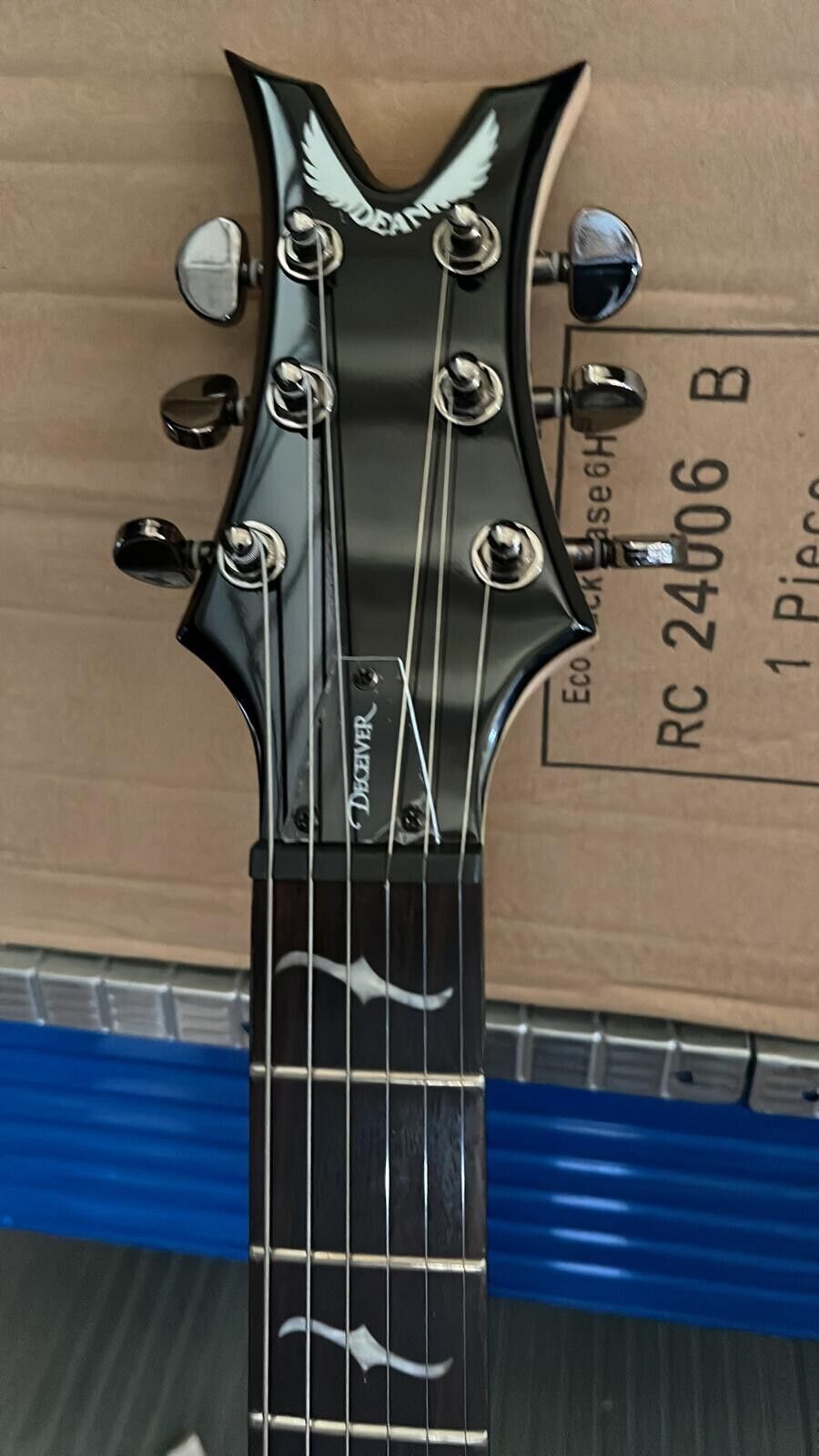 DEAN GUITARS DECEIVER X-CBK CHITARRA ELETTRICA