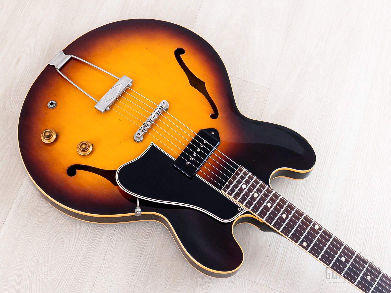 1960 Gibson ES-330 T Vintage Thinline Electric Guitar, 100% Original w/ Case