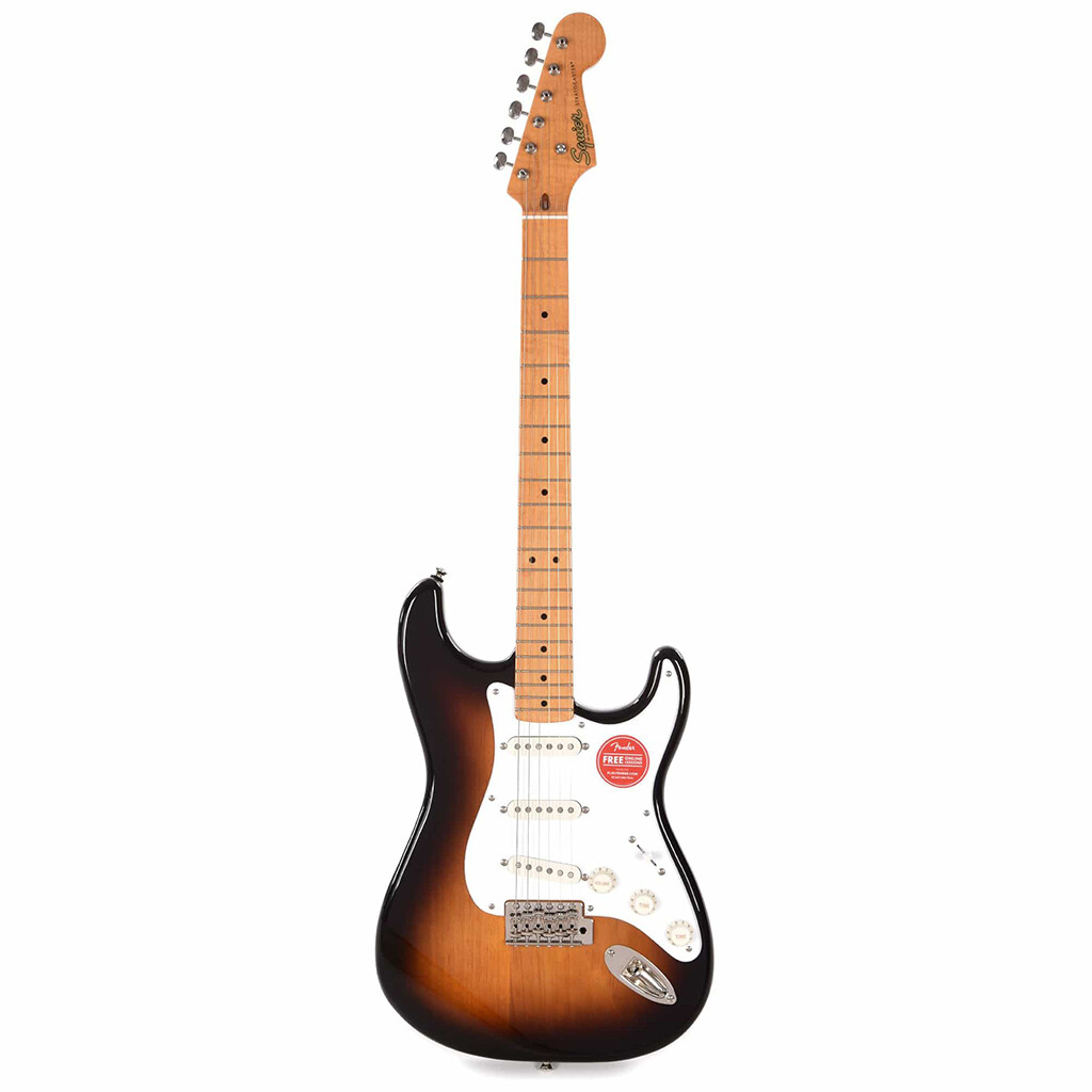 Fender Squier Classic Vibe 50’s Stratocaster Electric Guitar | 2 Color Sunburst