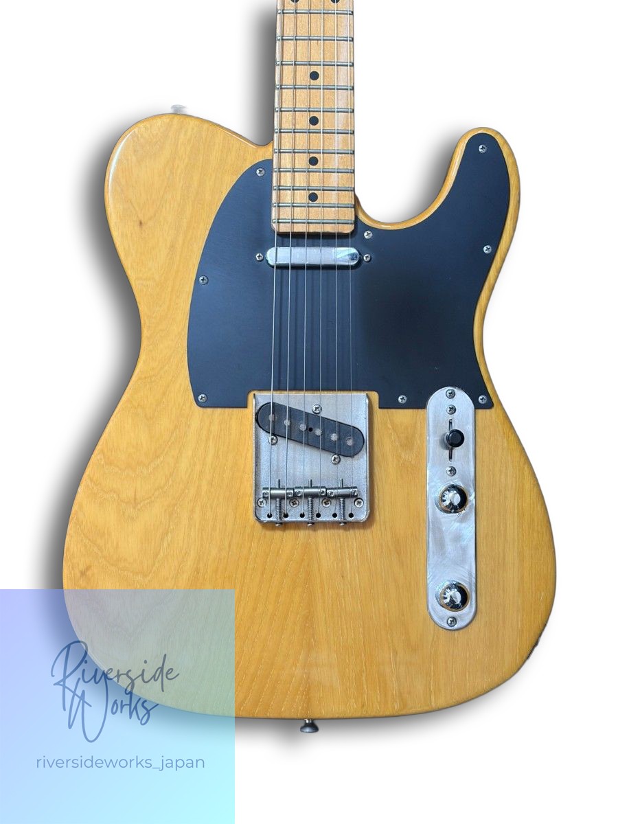 Rare Wood History SH-VTL/M Ash Body Telecaster Type Japan Model