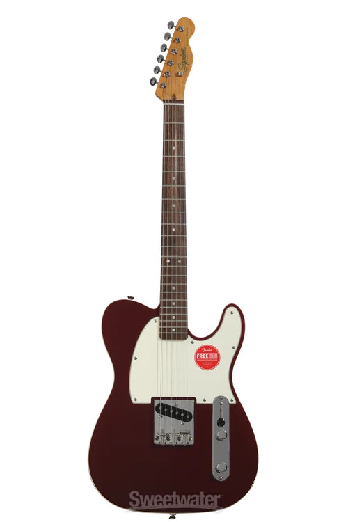 Squier Classic Vibe Custom Esquire Electric Guitar – Candy Apple Red