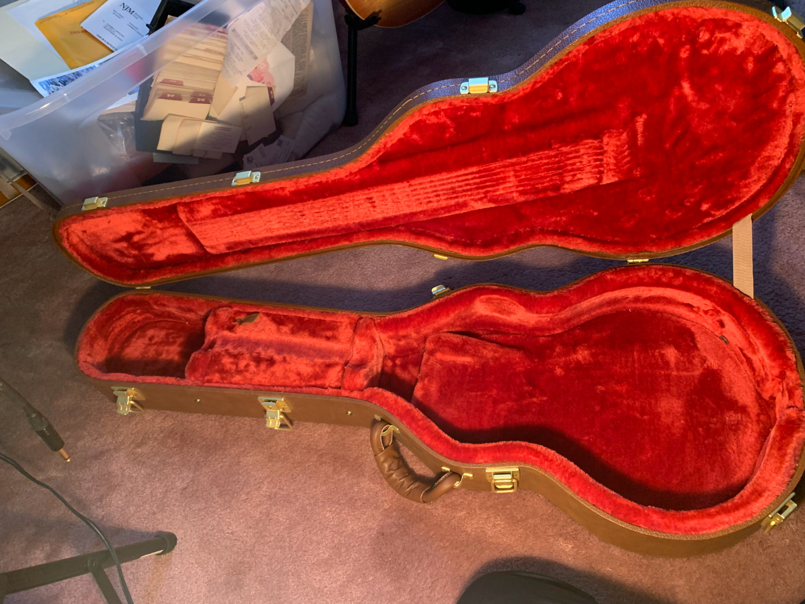gibson les paul std ’60s, unburst Fixed Bridge Electric Rhythm Hard-shell Case