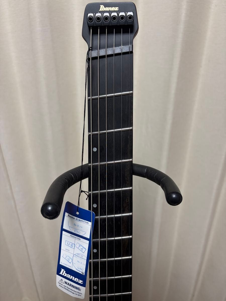 Ibanez QX52B-WK Weathered Black Headless Electric Guitar