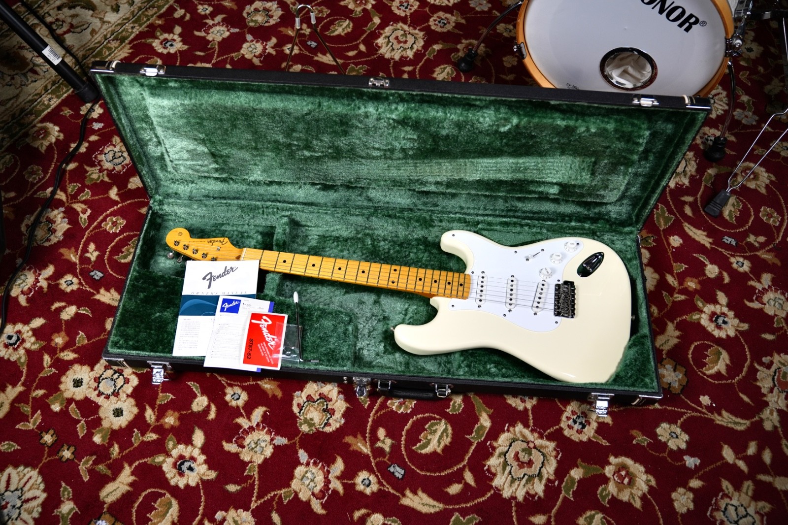 MINT 1992-93 Fender Japan ST57-53 Stratocaster, Olympic White, MIJ All Original