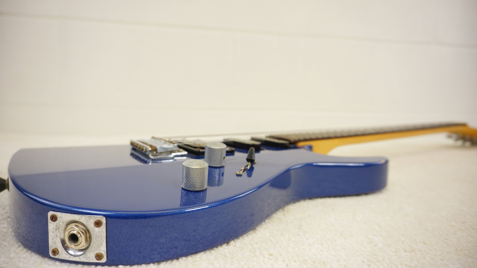 Aria Pro II MA Series Metallic Blue HSS Electric Guitar