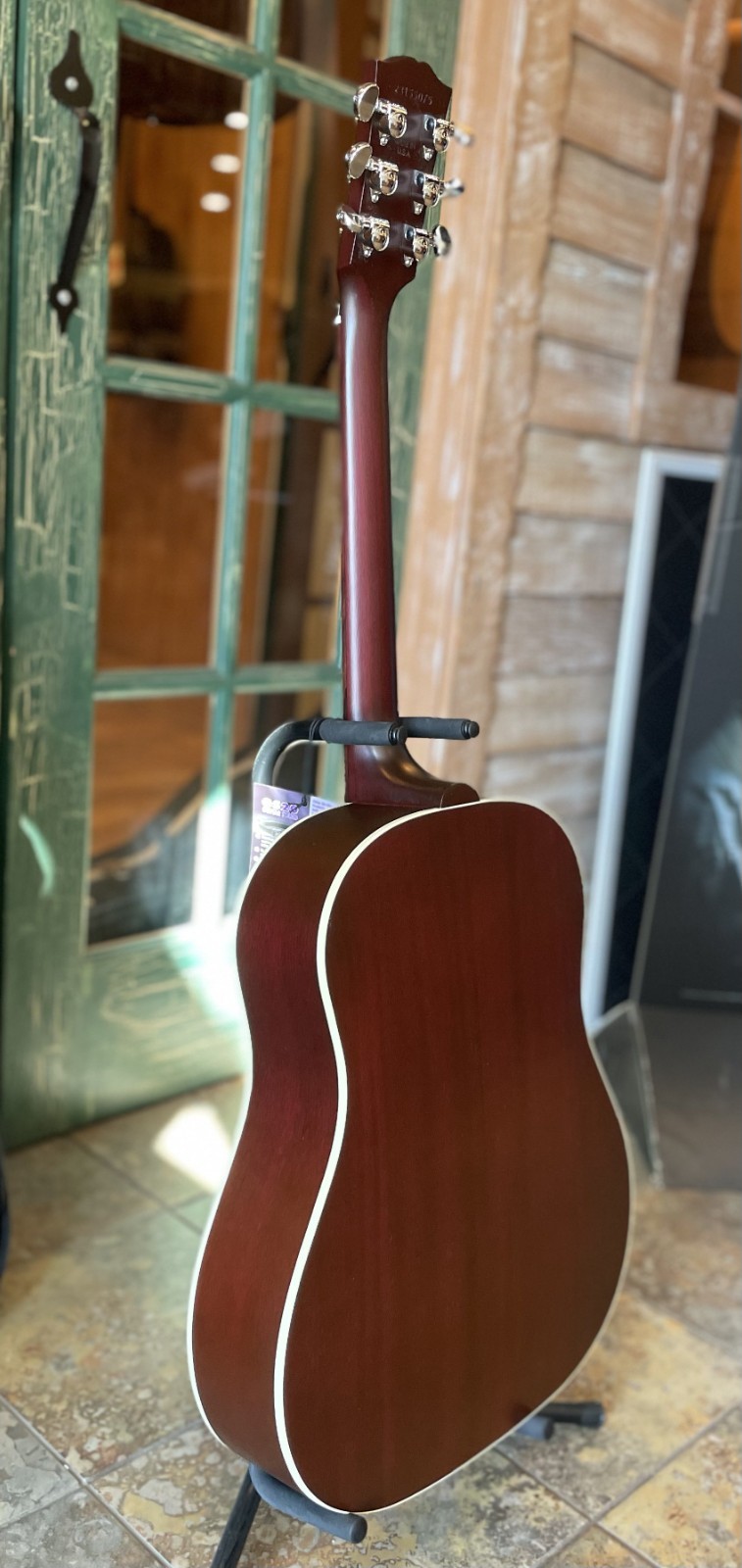 Gibson J-45 Special Acoustic Electric Guitar in Satin Wine Red w/ Gibson Case