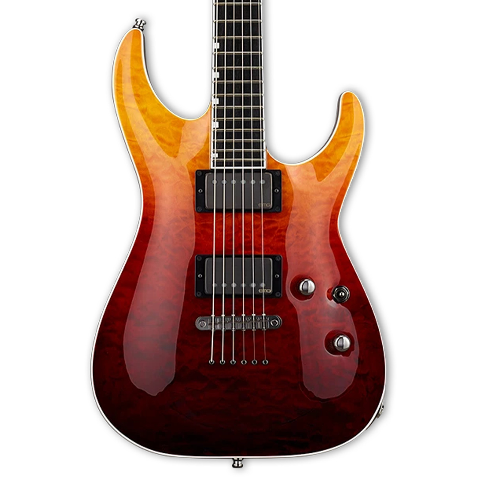ESP E-II Horizon NT-II Electric Guitar – Tiger Eye Amber Fade – B-Stock