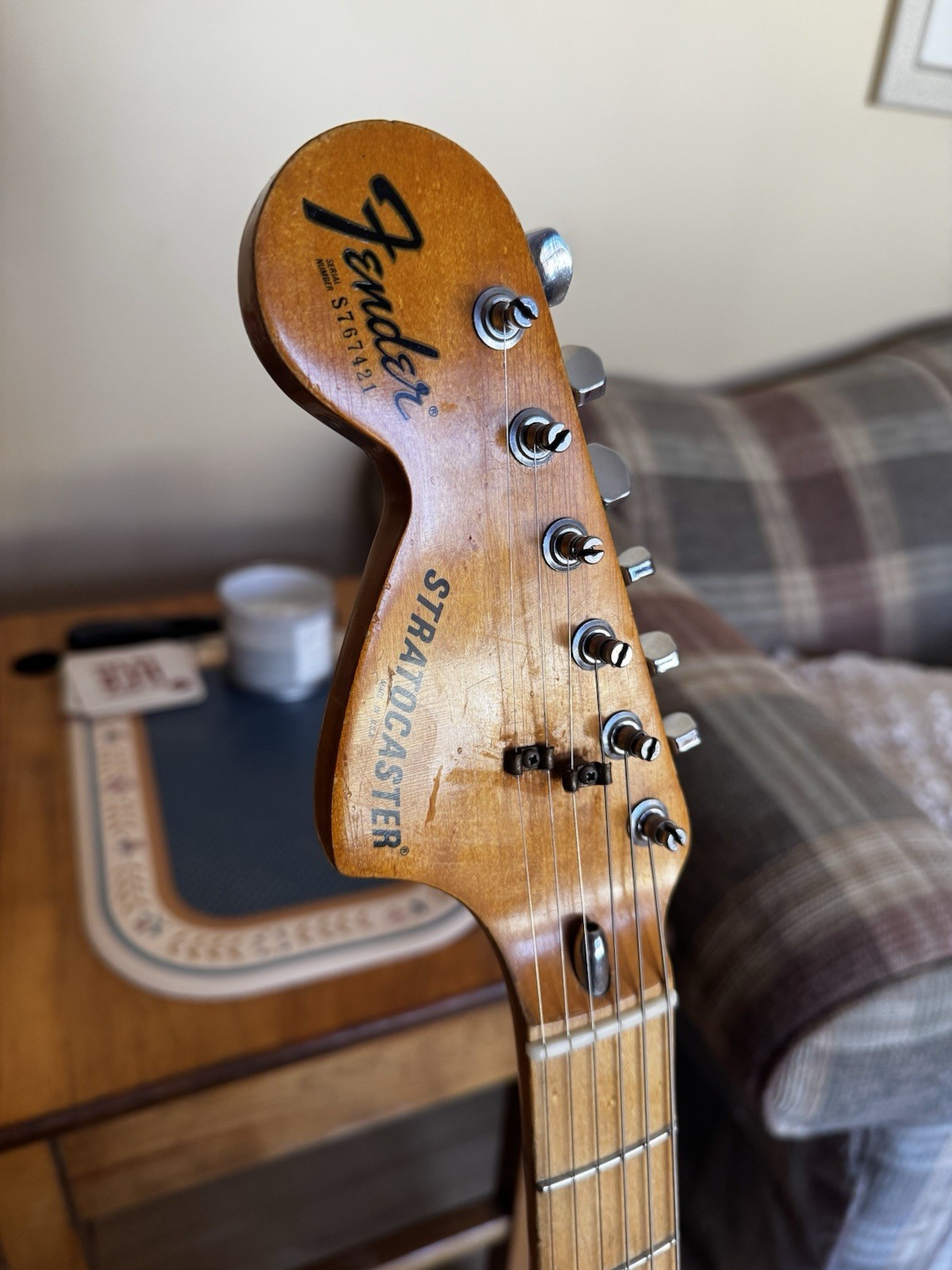 1977-78 Fender Stratocaster Hardtail Left Handed