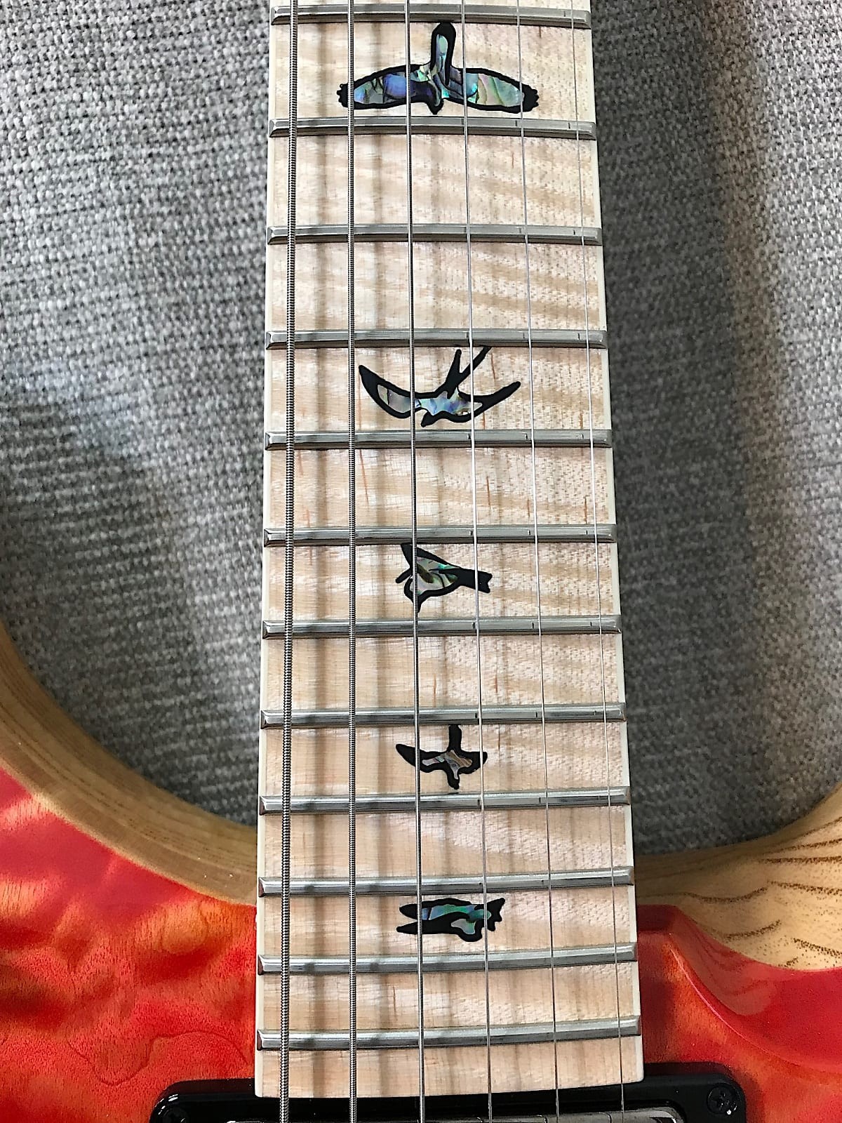 2022 PRS McCarty 594 Wood Library “Quilted Artist” Salmon