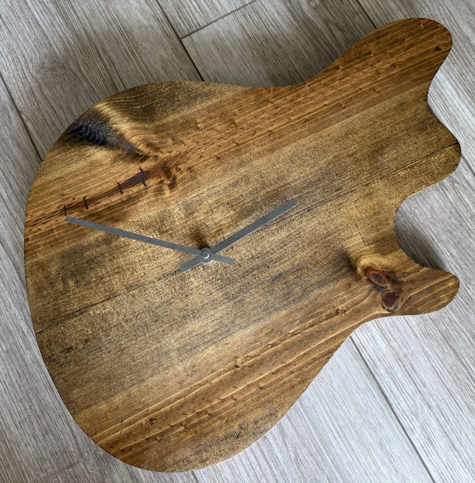 NEW!! EVH WOLFGANG GUITAR “Custom” All WoodWall Clock – COLLECTOR’S DISPLAY!!