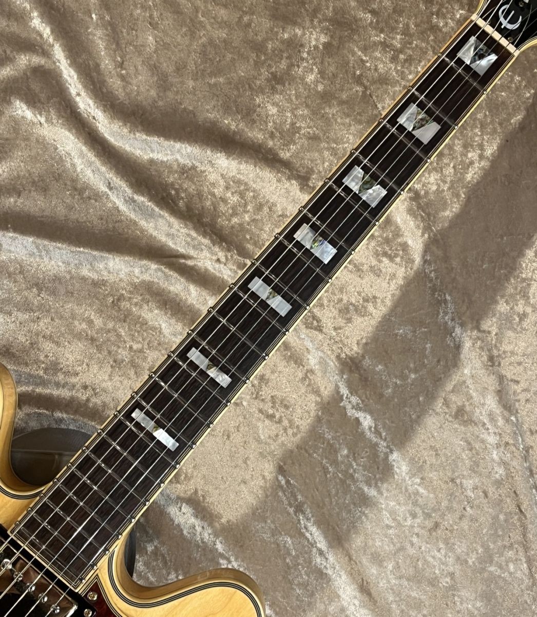 Epiphone Sheraton II Natural Used 2008 w/Soft case