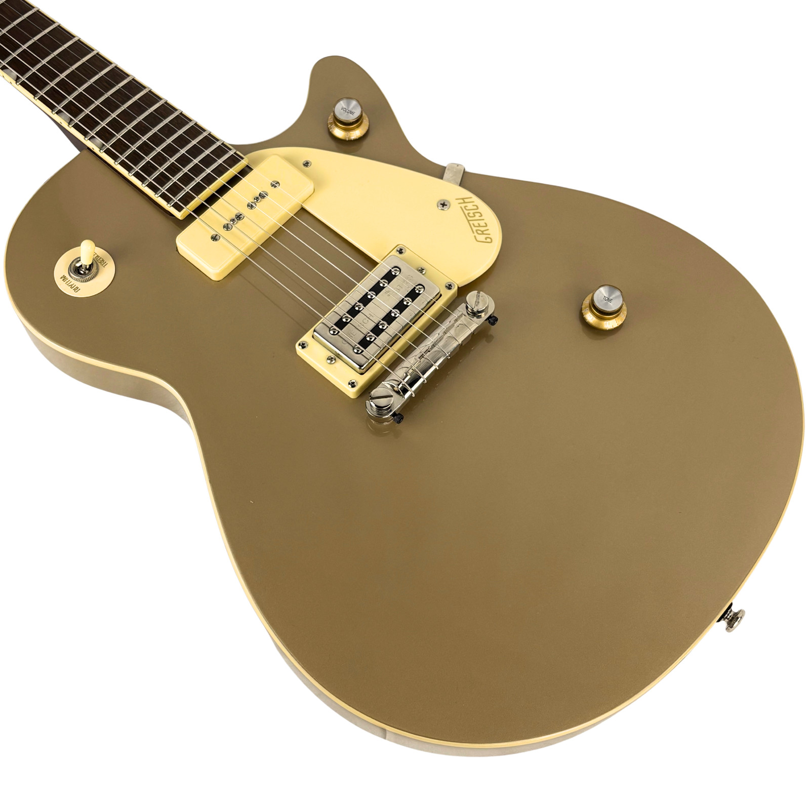 Gretsch Junior Jet G2215-P90 Sahara Metallic Electric Guitar W/HSC (Used)