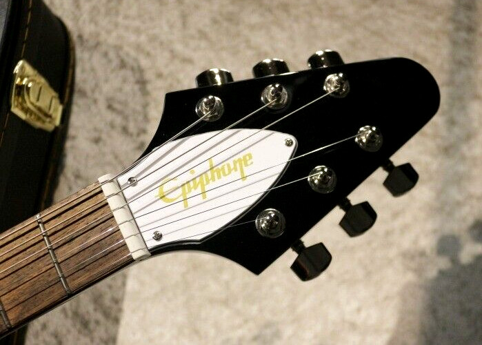 Epiphone Kirk Hammett 79 Flying V Ebony Electric Guitar From Japan