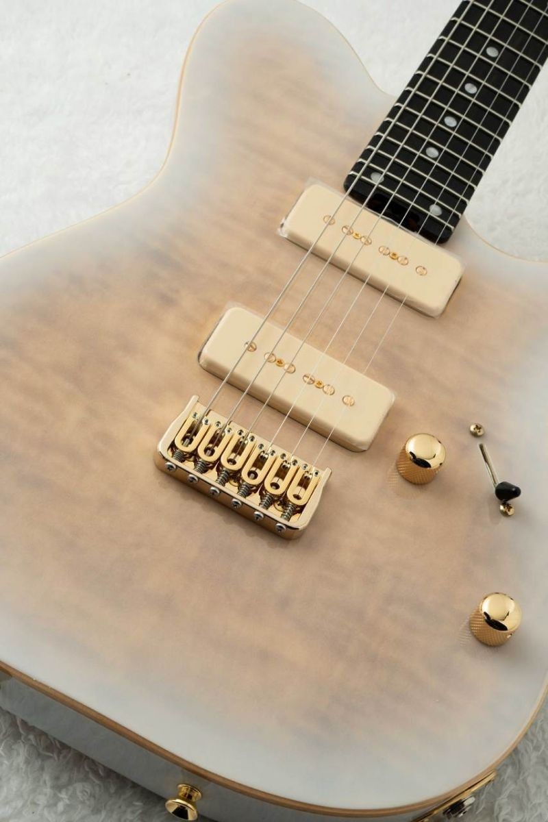 SCHECTER / KR-24-P90-FXD -Blonde w/Gold Parts Limited model