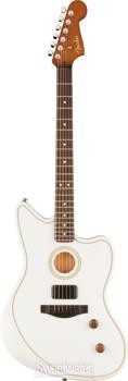 Fender Acoustasonic Standard Jazzmaster Acoustic-electric Guitar – Arctic Gold,