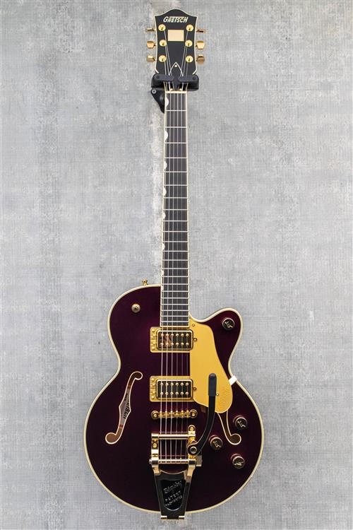 Used Gretsch Broadkaster Jr. LX Center Block with String-Thru Bigsby and Gold