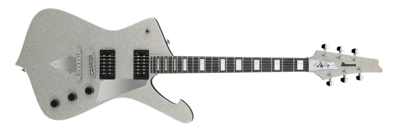 Ibanez PS60-SSL Paul Stanley Signature Model Electric Guitar (Silver Sparkle)