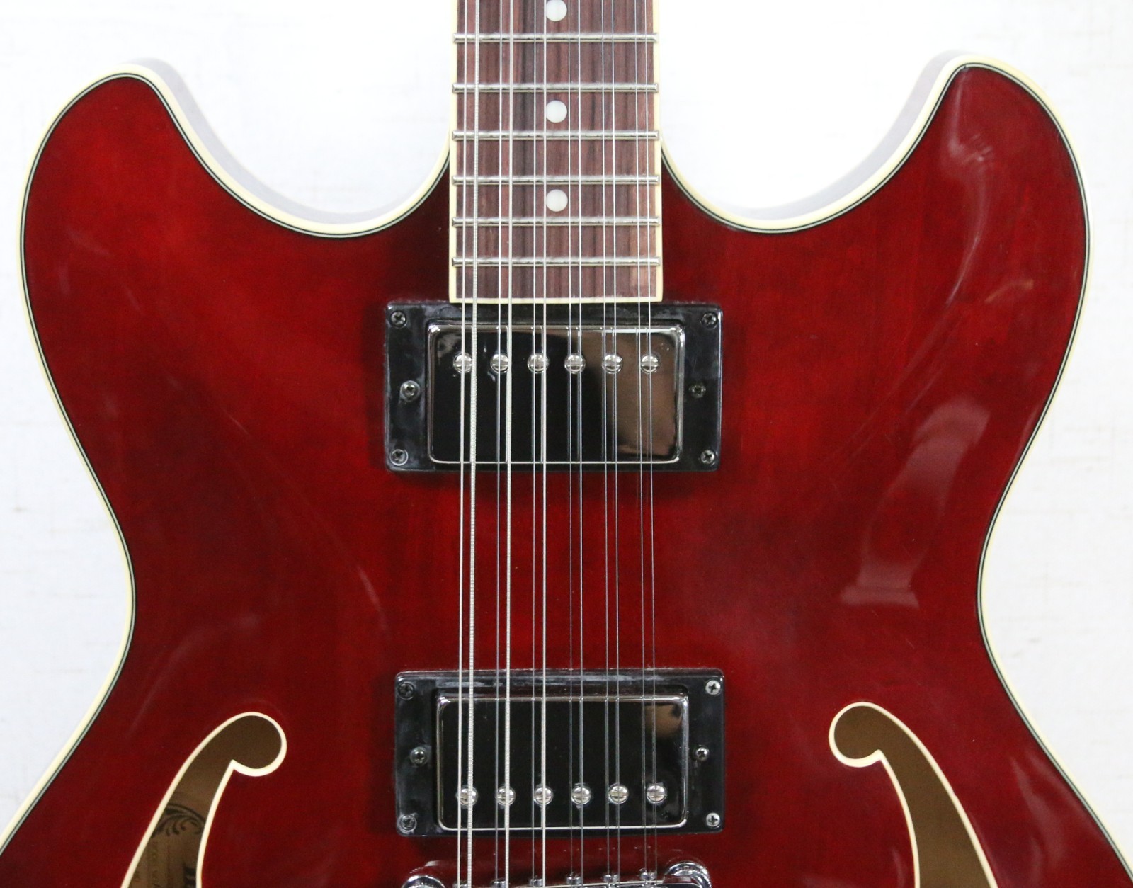 Ibanez Artcore AS7312 12-String Hollowbody Guitar Translucent Cherry w/OHSC