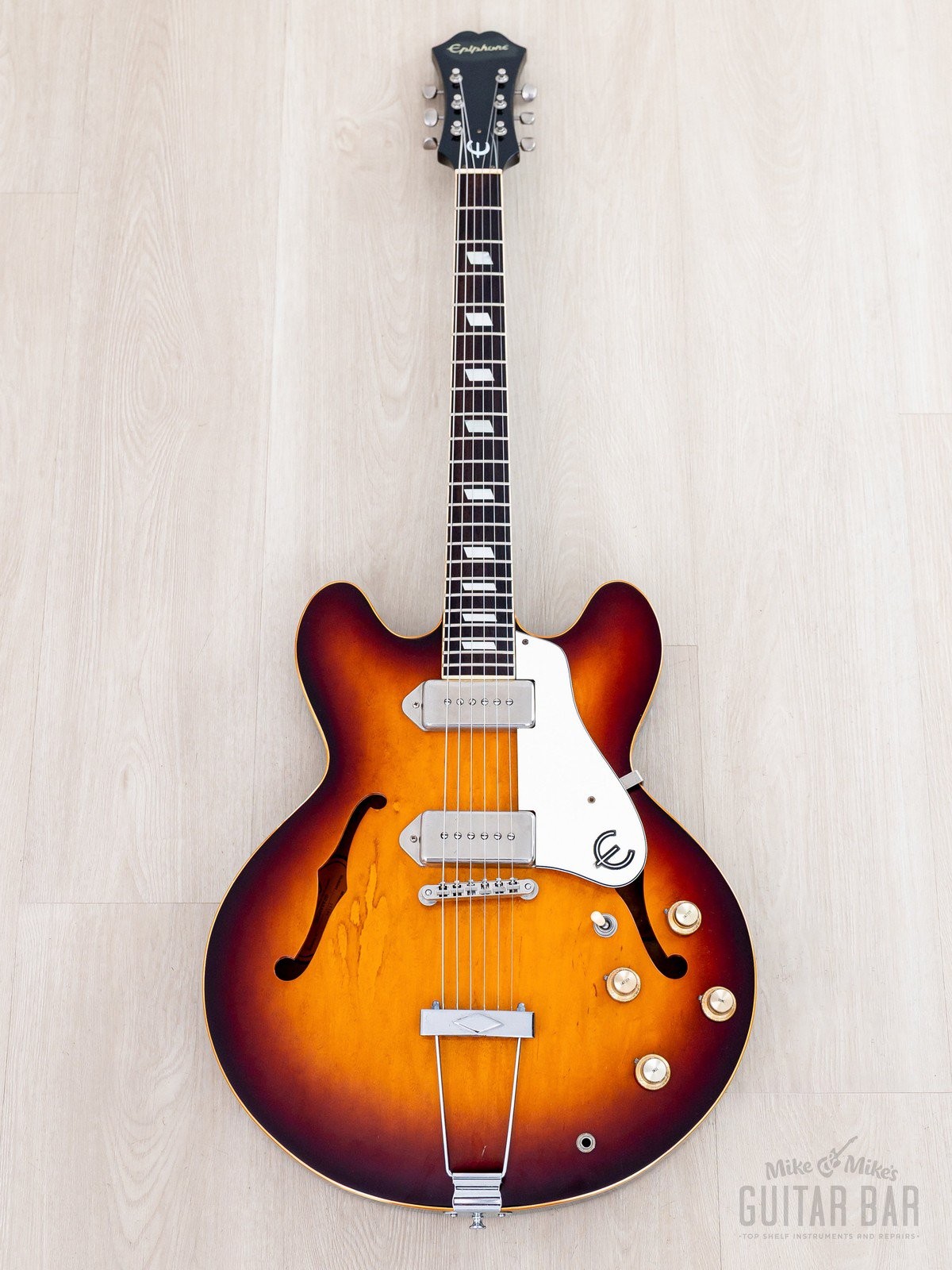 1991 Epiphone Casino Vintage Guitar Sunburst Pre-Elitist, Japan Terada