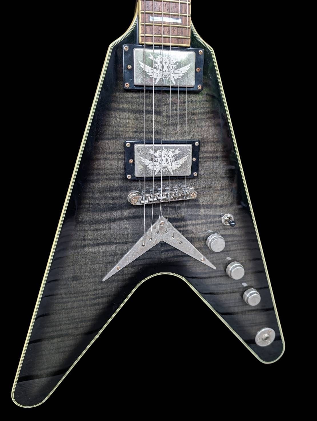 Msc-004 Super Rare Dean Flying V 30Th Anniversary Limited Model Electric Guitar