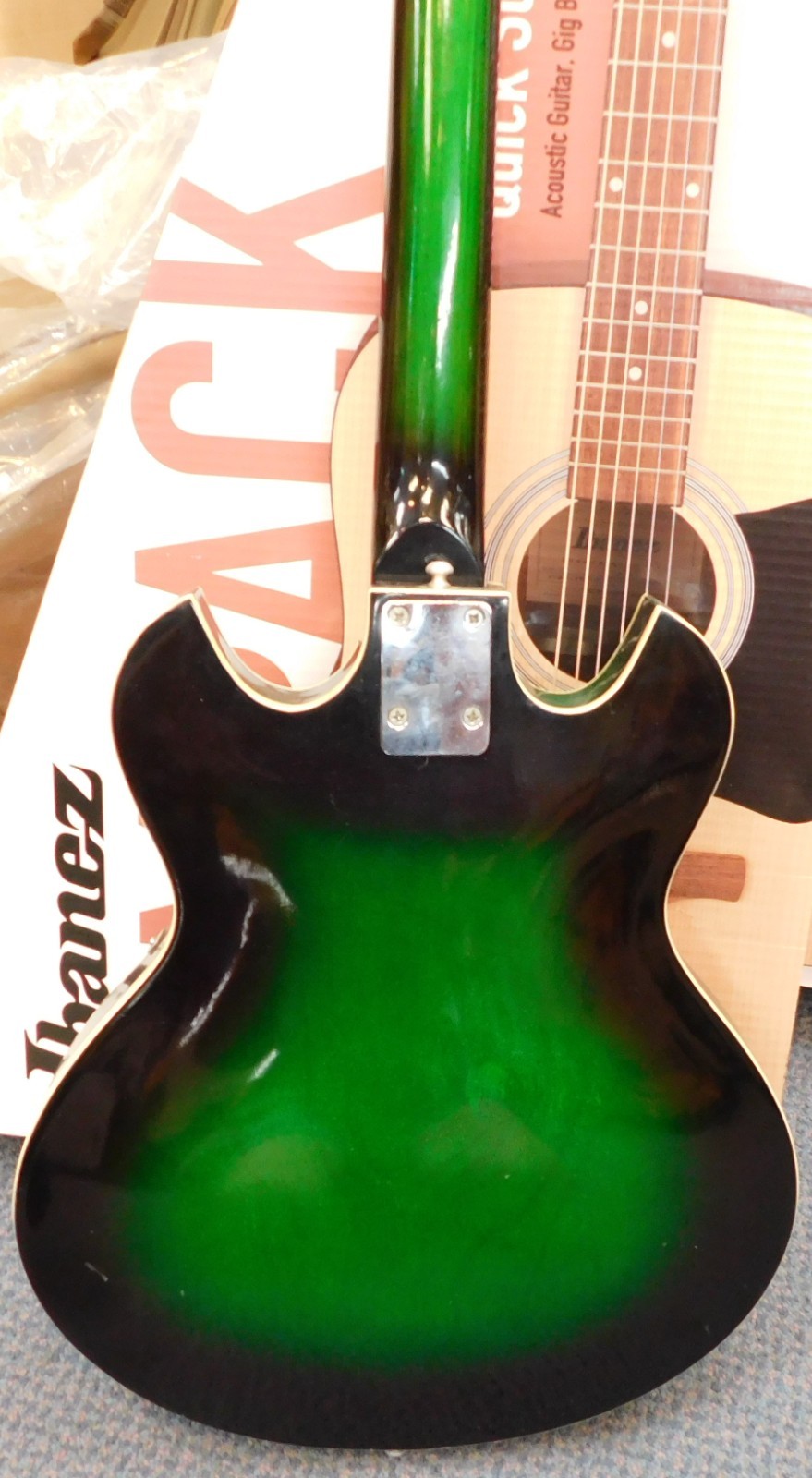 Vintage 60’s Sekova Hollow Body Electric Guitar with Tremolo