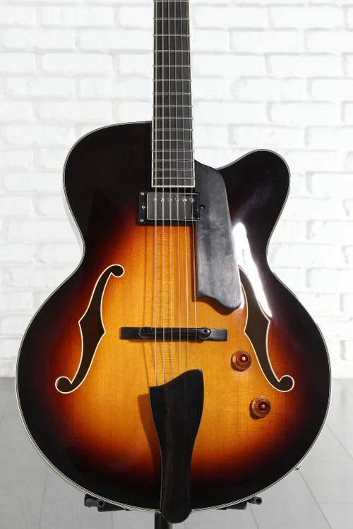 Eastman Guitars AR503CE Archtop Hollowbody Electric Guitar – Sunburst
