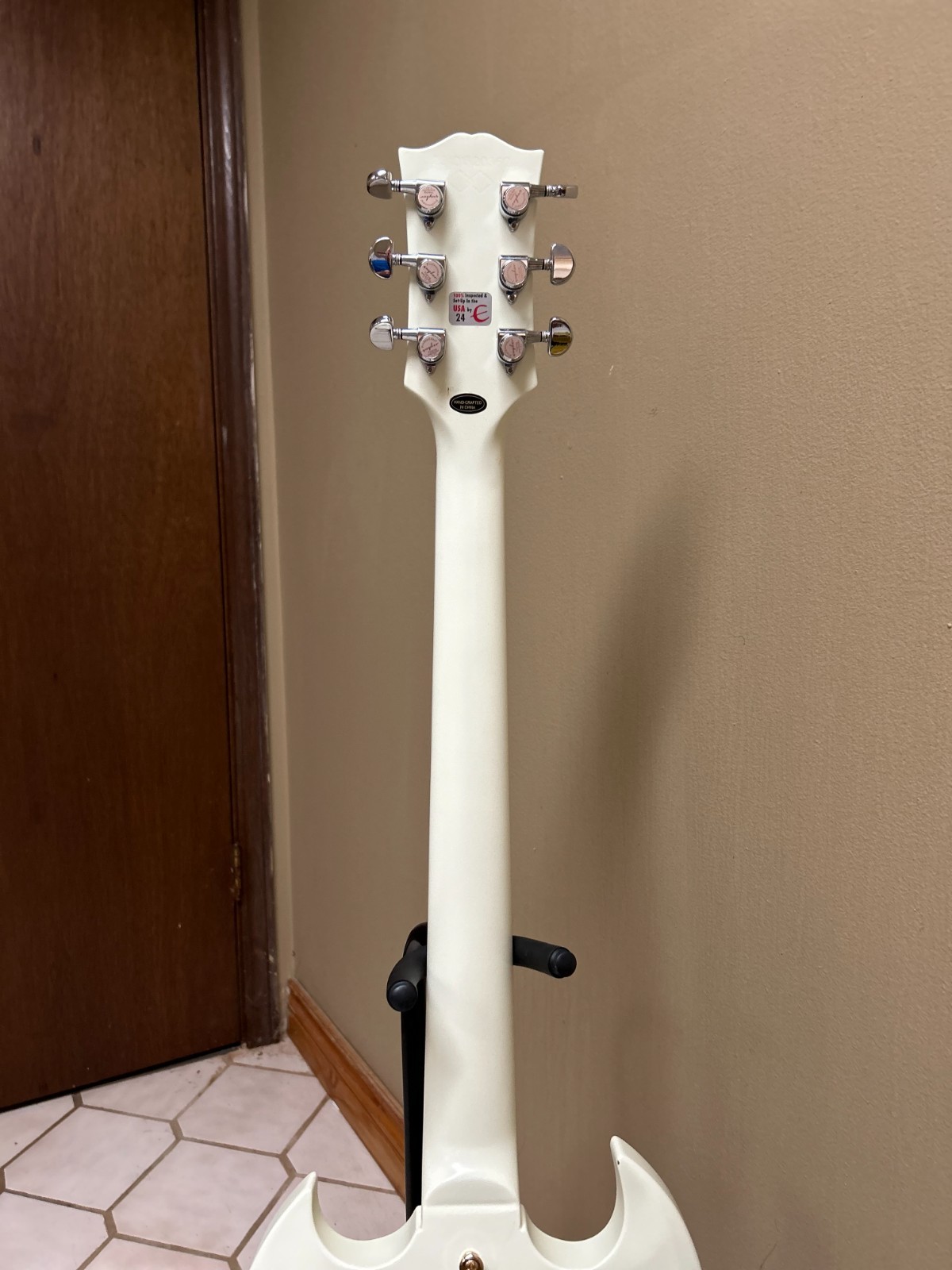 EPIPHONE INSPIRED BY GIBSON CUSTOM SG WITH GIBSON P-90S 2023