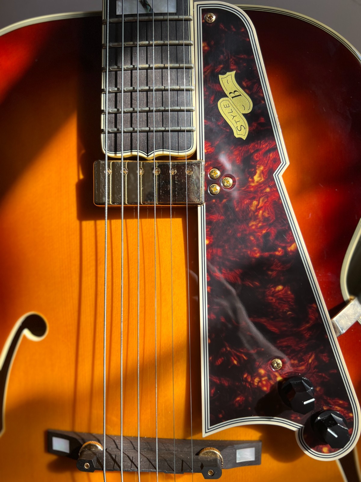 D’Angelico Excel Style B 2020 – Dark Iced Tea Burst